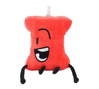 uiuoutoy Battle For Dream Island Plush Toys Leafy Firey Stuffed Doll Figures (Pin)
