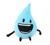 uiuoutoy Battle For Dream Island Plush Toys Leafy Firey Stuffed Doll Figures (Teardrop)