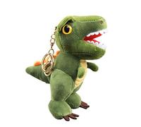 uiuoutoy Dinosaur Keychains Plush Pendant Keyrings Cute Soft Stuffed Animal Keyring Toys for Kids Dino Party 13cm