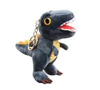 uiuoutoy Dinosaur Keychains Plush Pendant Keyrings Cute Soft Stuffed Animal Keyring Toys for Kids Dino Party 13cm