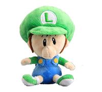uiuoutoy Game Toys Baby Mari Luigi Little Buddy Wario Waluigi Plush Doll Soft Stuffed (Baby Luigi)