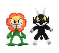 uiuoutoy Game Toys Cagney Carnantion Devil Boss Plush Soft Stuffed Dolls Set of 2