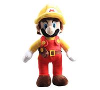 uiuoutoy Mari Fireman Plush Doll Odyssey Firefighter Mario Plush Toy Soft Stuffed