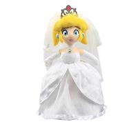 uiuoutoy Odyssey Plush Toys Wedding Dress Bowser Koopa Mario Peach Princess Dolls Gift (Peach Princess)