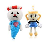 uiuoutoy Plush Ms. Chalice Ghost Plushies Soft Toys Stuffed Doll Gift Set of 2 Pcs