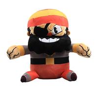 uiuoutoy Plush Soft Toys Devil Boss Ghost Mecup and Brocup Dolls Gift (Captain Brineybeard)
