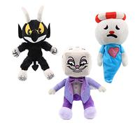 uiuoutoy Soft Toys Devil Boss King Dice Ghost Plush Stuffed Dolls Gift Set of 3