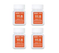 UIUZMAR EC 111.8 mS/cm Calibration Solution, EC Calibration Buffer Solution 111.8 mS/cm for EC TDS Salt Tester Calibration, Conductivity Calibration Solution 111.8 mS/cm, 50ml*4 Bottles