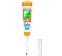 UIUZMAR Food pH Tester, Digital pH Meter for Food Fermentation, pH Tester for Drinking Water, Accurate Sushi Rice pH Tester Kits with for Sourdough Bread, Cosmetics, Kombucha, Cider, Canning Food