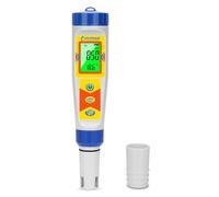 UIUZMAR Hydrogen Water pH Tester, Hydrogen Water Bottle H2 Tester for Drinking Water, 6 in 1 Digital Hydrogen Meter with pH H2 ORP TDS EC Temp Function for Pool, Aquarium, Hydroponics