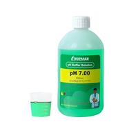 UIUZMAR pH Meter 7.00 Calibration Solution, 500ml pH 7.00 Calibration Fluid, pH Tester Buffer Solution with 30ml Container for pH Meter, pH Tester, pH Monitor, pH Probe, pH Electrode
