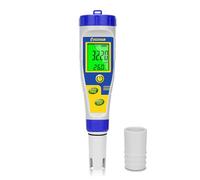 UIUZMAR pH Salt Tester for Aquarium, Digital Salinity Tester for Salt Water Swimming Pool, Pond Water 5 in 1 pH TDS EC Salt Temp Meter for Koi Fish, Marine Tank, Hydroponic, Spa, Drinking Water