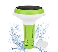 UIUZMAR Smart pH Salinity Monitor, WIFI Pool Salt pH Monitor, 5 in 1 pH Salt EC TDS Temp Tester for Swimming Pool, Floating Solar Charged Salt Monitor for Saltwater Pool, Jacuzzi Hot Tub, Spa