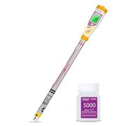 UIUZMAR Truncheon Salinity Meter, Pool Stick Salt Tester, Digital Thermometer Salt Meter for Salt Water, Salinity Truncheon Tester with ATC and LED Display for Hot Tub, Freshwater Fish Tank, Spa