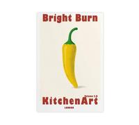 UIYTYBGAG Bright Burn Kitchen Canvas Poster Bedroom Decor Landscape Decor Gift 16x24inch(40x60cm)