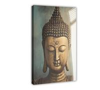 UIYTYBGAG Buddha Poster Enlightenment Download Karma Tibet Canvas Poster Wall Art Print Picture Paintings 20x30inch(50x75cm)