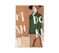 UIYTYBGAG Don't Rush Me Altered Canvas Poster Bedroom Decor Landscape Decor Gift 20x30inch(50x75cm)