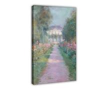 UIYTYBGAG French Countryside Monet Style Canvas Poster Wall Art Print Picture Paintings 24x36inch(60x90cm)
