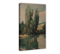 UIYTYBGAG French Countryside Print Canvas Poster Wall Art Print Picture Paintings 08x12inch(20x30cm)