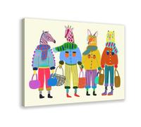 UIYTYBGAG Gone Shopping Art Canvas Poster Bedroom Decor Landscape Decor Gift 20x30inch(50x75cm)
