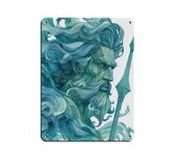UIYTYBGAG Poseidon God of The Sea Retro Poster Metal Tin Sign Chic Art Retro Iron Painting Bar People Cave Cafe Family Garage Poster Wall Decoration 12x16inch(30x40cm)