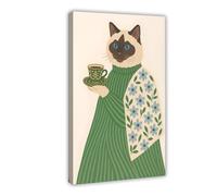 UIYTYBGAG Ragdoll Cat Print Canvas Poster Bedroom Decor Landscape Decor Gift 24x36inch(60x90cm)