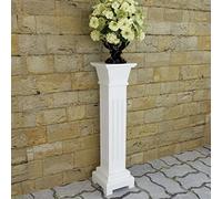 UJCHVHN Lawn & Garden Classic Square Pillar Plant Stand MDF Gardening