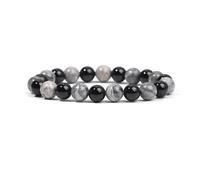 UJEDFHV beaded bracelets Natural Stone Bracelet Art Style Choose Beaded Stretch(Color2)
