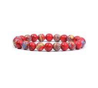 UJEDFHV beaded bracelets Natural Stone Bracelet Art Style Choose Beaded Stretch(Color35)