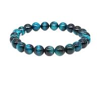 UJEDFHV beaded bracelets Natural Stone Bracelet Crystal Round Loose Bead Elastic Stretch Bangle For Women Men Jewelry(8MM_COLOR7)