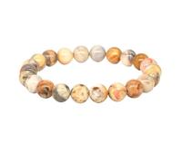 UJEDFHV beaded bracelets Natural Stone Bracelet Crystal Round Loose Bead Elastic Stretch Bangle For Women Men Jewelry(10MM_COLOR10)