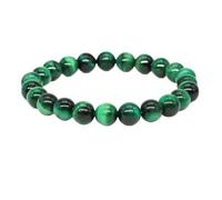 UJEDFHV beaded bracelets Natural Stone Bracelet Crystal Round Loose Bead Elastic Stretch Bangle For Women Men Jewelry(6MM_COLOR9)