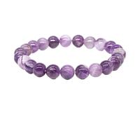 UJEDFHV beaded bracelets Natural Stone Bracelet Crystal Round Loose Bead Elastic Stretch Bangle For Women Men Jewelry(8MM_COLOR8)