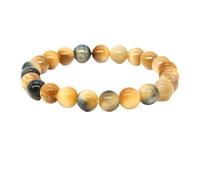 UJEDFHV beaded bracelets Natural Stone Bracelet Crystal Round Loose Bead Elastic Stretch Bangle For Women Men Jewelry(4.0MM_COLOR16)