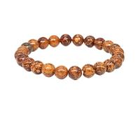 UJEDFHV beaded bracelets Natural Stone Bracelet Crystal Round Loose Bead Elastic Stretch Bangle For Women Men Jewelry(10MM_COLOR12)