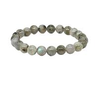 UJEDFHV beaded bracelets Natural Stone Bracelet Crystal Round Loose Bead Elastic Stretch Bangle For Women Men Jewelry(6MM_COLOR18)