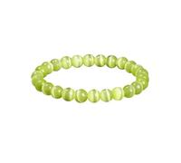 UJEDFHV beaded bracelets Natural Stone Round Bead Bracelets Women Trendy 6 8 10mm Elastic Rope Bracelet Yoga Jewelry(Beads 6mm,Green)