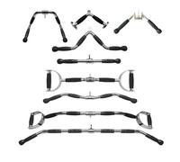 UJEDFHV Lat Pull Down Bar Fitness Solid T-bar, V-Bar Heavy Duty Load Bearing Lat Pull Down Bar，Fine Polishing Sitting Rowing Fitness Equipment Accessories(Style-H)