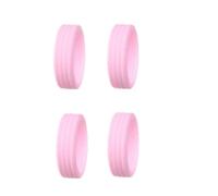UJEDFHV Luggage Wheel Covers 4/8PCS/Set Silicone Luggage Wheels Protector Suitcase Parts Axles Reduce Wheel Wear Protection Cover for Travel Carry On Luggage Suitcases (Pink-4pcs)