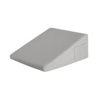 UJEDFHV Memory Foam Pillow 1pc Memory Foam Wedge Pillow - Enhanced Sleep Support For Surgery Recovery, Ideal Leg Elevation & Acid Reflux Relief(Grey,24inx24inx12in)