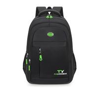 UJEDFHV School Backpack School Backpack Large Capacity Backpacks Men's Waterproof Oxford Business Casual Multiple Pockets Travel Bag(Gold)