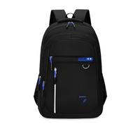 UJEDFHV School Backpack School Backpack Large Capacity Backpacks Men's Waterproof Oxford Business Casual Multiple Pockets Travel Bag(Blue)