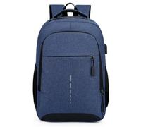 UJEDFHV School Backpack School Backpack Nylon Simple And Fashionable Casual Business Commuting Computer Bag Large Capacity(Blue)
