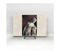 UJEDFHV TV Cover Display dust cover TV Dust Cover Cloth 32-75 Inch Currency Simple and Modern(11,65 inch)
