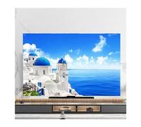 UJEDFHV TV Cover TV Cover Dust Cover Cover Towel 43 Inch 55 Inch 50 Inch 65 Inch Hanging LCD Cover Multi-size Universal Decoration(03,65inch(151x92cm))