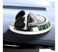 UJHKAQVGT Car Mobile Phone Holder, Three-in-one Multi-Function with Hidden Number Plate, 360-degree Rotation of The Non-Slip pad Base, Universal Mobile Phone Navigation Rack in The car