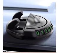 UJHKAQVGT Car Mobile Phone Holder, Three-in-one Multi-Function with Hidden Number Plate, 360-degree Rotation of The Non-Slip pad Base, Universal Mobile Phone Navigation Rack in The car