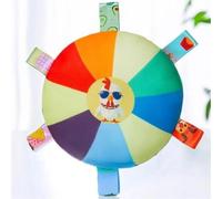 UJHKAQVGT Dog Plush Sounding Frisbee Toy, bite-Resistant tug-of-war Interactive Training Flying Saucer, Cute Animal Shape with Bell, pet self-Fun Toy, a Variety of Combinations are Available