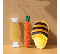 UJHKAQVGT Dog Toy Set, Grind-Resistant Tooth Cleaning Toy Combination, pet self-Fun and Boredom Interactive Toy, Multi-Specification Package Optional (Including Plush/Cotton Rope/Leaking Food Ball)