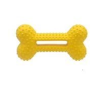 UJHKAQVGT EVA Dog Toy Balls bite Ring, bite-Resistant pet Toy Ball, Floating Swimming Toy, Soft Elastic Teeth Cleaning (a Variety of Multi-Color Optional)